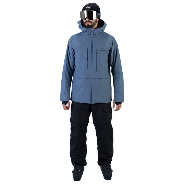 M Eclipse 2L Gore Tex Primaloft Jkt Light Grey - Image 3