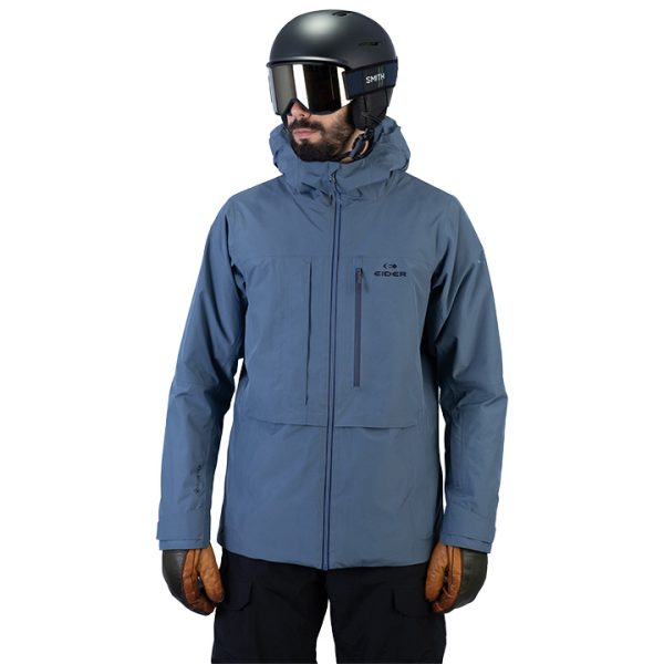 M Eclipse 2L Gore Tex Primaloft Jkt Light Grey - Image 4