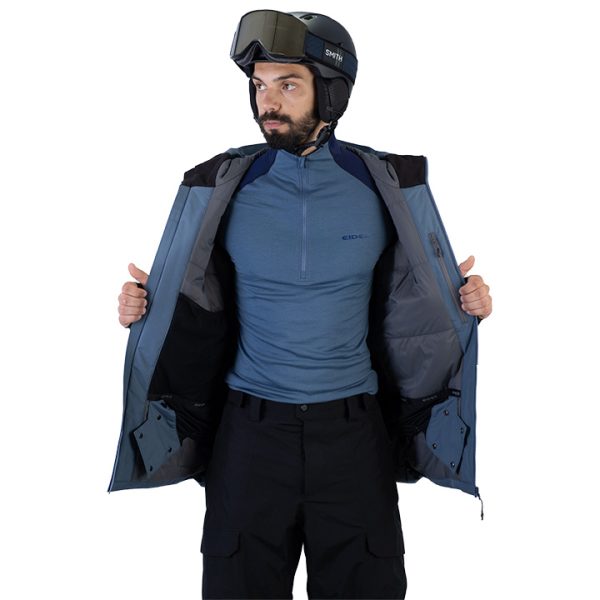 M Eclipse 2L Gore Tex Primaloft Jkt Light Grey - Image 5