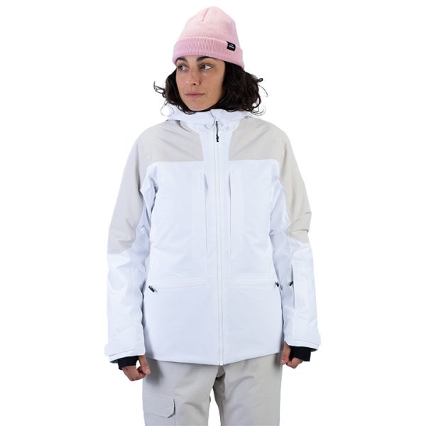W Saulire 2L Insulated Stretch Jkt Slate - Image 4