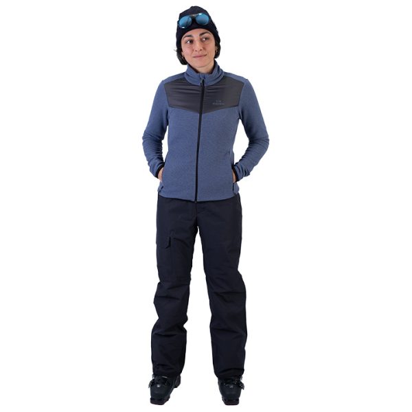 W Chanrossa Polartec Fleece Navy - Image 3