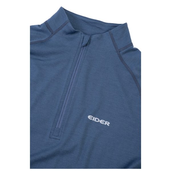 W Sarenne Merino Half Zip Black - Image 6