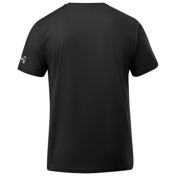 Vintage Duck Cotton Tee Black - Image 2