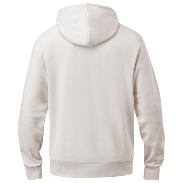 Vintage Hoodie Cotton Sand Beige - Image 2