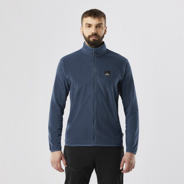 M Merlet Polartec Fleece Light Full Zip Blue - Image 3