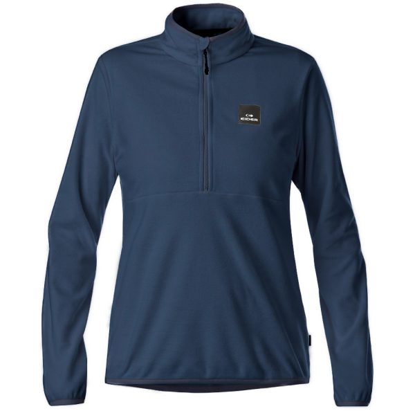 W Peclet Polartec Fleece Light 1/4 Zip Navy