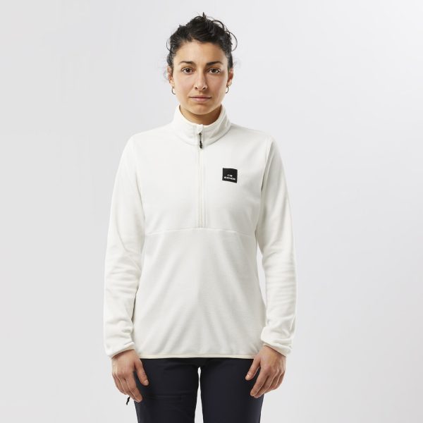 W Peclet Polartec Fleece Light 1/4 Zip Navy - Image 3