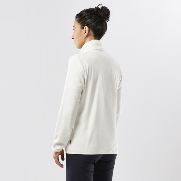 W Peclet Polartec Fleece Light 1/4 Zip Navy - Image 4